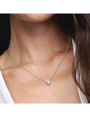COLLANA CUORE IN RILIEVO DONNA PANDORA 398425C01-45 Pandora