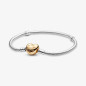 BRACCIALE CHIUSURA A CUORE ORO DONNA PANDORA BRACCIALE CHIUSURA A CUORE ORO DONNA PANDORA