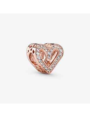 CHARM CUORE DISEGNATO ROSE DONNA PANDORA  788692C01 Pandora