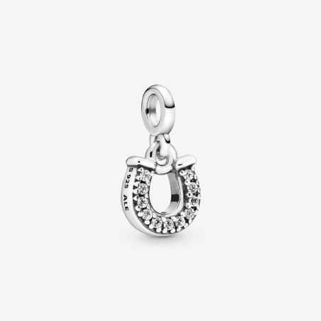 Charm Pendente Ferro di Cavallo Donna Pandora ME 798379CZ Pandora