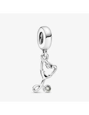 CHARM PENDENTE STETOSCOPIO CUORE DONNA PANDORA  799072C01 Pandora
