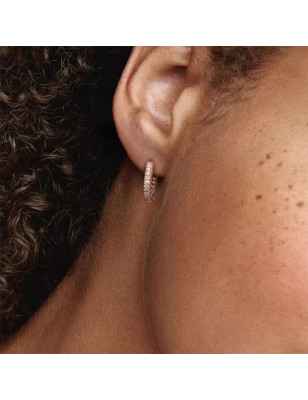 ORECCHINI CERCHIO PIETRE CUORI DONNA PANDORA  286317C01 Pandora