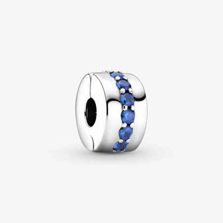 CHARM CLIP SENTIERO LUMINOSO BLU DONNA PANDORA  791972C01 Pandora