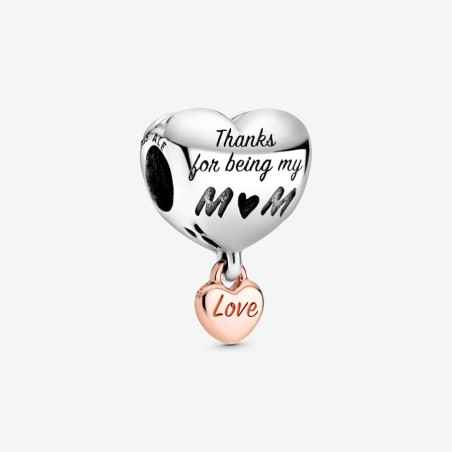 CHARM CUORE TI AMO MAMMA DONNA PANDORA  788830C00 Pandora