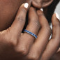 ANELLO FASCIA SCINTILLANTE BLU MIS.50 DONNA PANDORA ANELLO FASCIA SCINTILLANTE BLU MIS.50 DONNA PANDORA