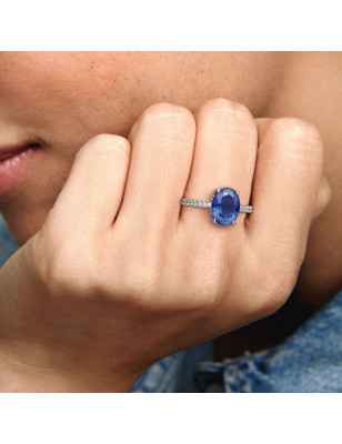 ANELLO PIETRA BLU MIS.58 DONNA PANDORA 190056C01-58 Pandora