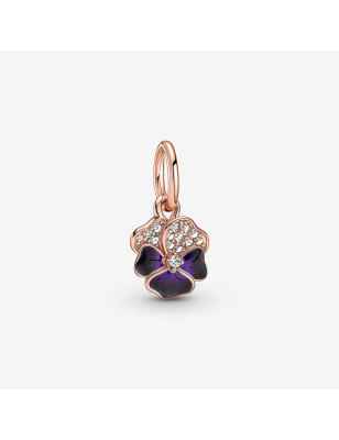 CHARM PENDENTE VIOLA DEL PENSIERO LUMINOSA DONNA PANDORA 2022 B