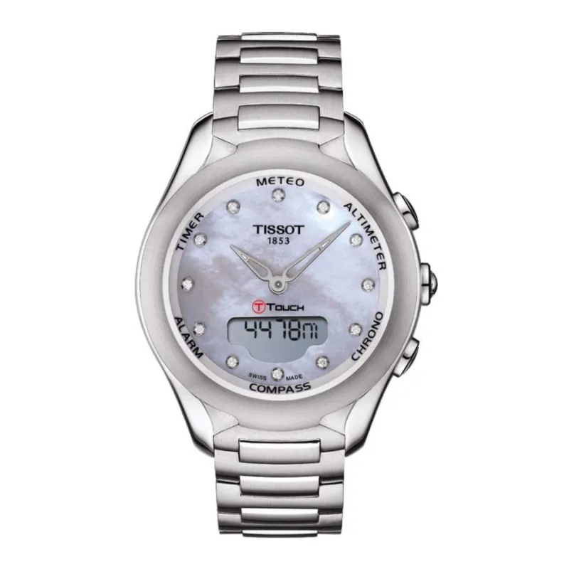 Orologio Madreperla e Diamanti Donna Tissot Touch Solar Orologio Madreperla e Diamanti Donna Tissot Touch Solar