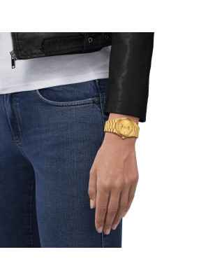 OROLOGIO POWERMATIC 80 DONNA TISSOT PRX AUTO GOLD T1372073302100 Tissot
