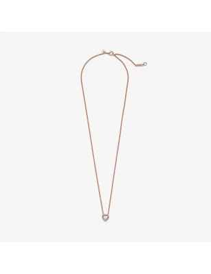 COLLANA CUORE IN RILIEVO DONNA PANDORA  388425C01-45 Pandora