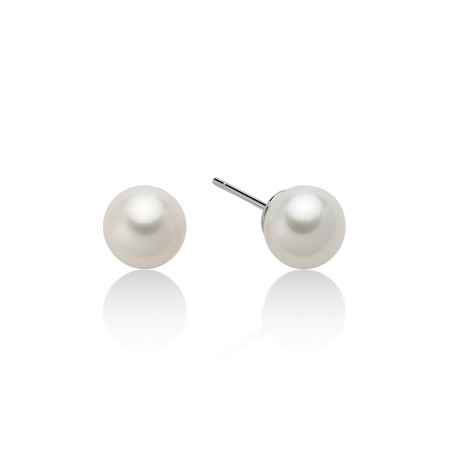 ORECCHINI LOBO PERLE DONNA MILUNA LE PERLE PPN859BM Miluna