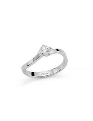 ANELLO SOLITARIO IN PLATINO DONNA MILUNA I DIAMANTI LI812-030P Miluna