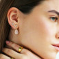 ORECCHINI ASIMMETRICI DOUBLE DROPS DONNA RUE DES MILLE ORECCHINI ASIMMETRICI DOUBLE DROPS DONNA RUE DES MILLE