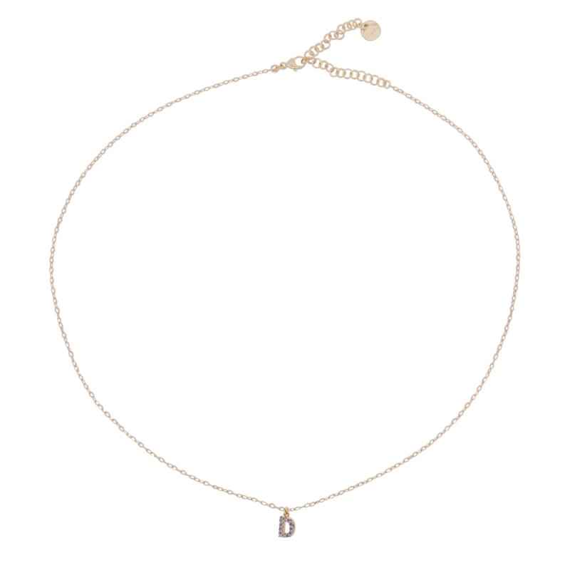 COLLANA CON LETTERA D DONNA RUE DES MILLE 