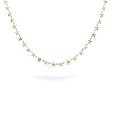 GIROCOLLO STELLE ALTERNATE LISCE E PAVE' RUE DES MILLE