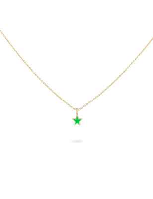 GIROCOLLO STELLA VERDE DONNA RUE DES MILLE COLORFUN