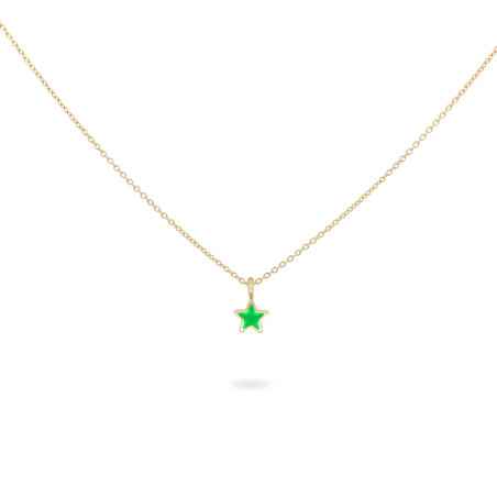 GIROCOLLO STELLA VERDE DONNA RUE DES MILLE COLORFUN