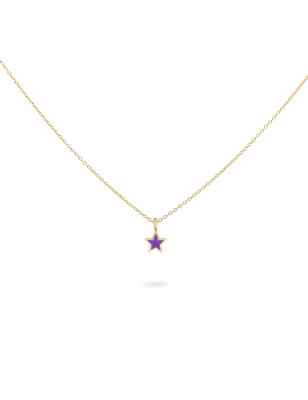 GIROCOLLO STELLA VIOLA DONNA RUE DES MILLE COLORFUN