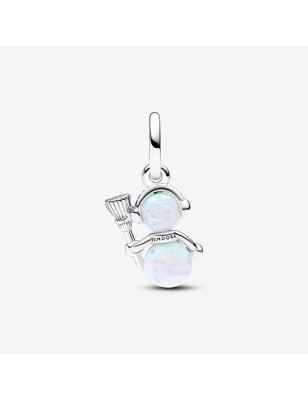 CHARM PENDENTE PUPAZZO DI NEVE OPALE DONNA PANDORA  792981C01 Pandora