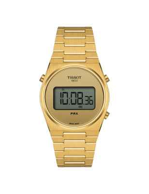 Orologio Digital 35mm Pvd Oro Donna-Uomo Tissot Prx