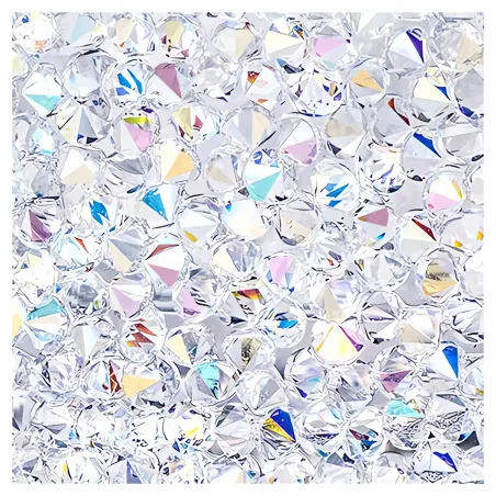 Decorazione Porta tealight Shimmer Viola Swarovski