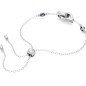 BRACCIALE HOLLOW ANELLO CONCATENATO BLU SWAROVSKI BRACCIALE HOLLOW ANELLO CONCATENATO BLU SWAROVSKI