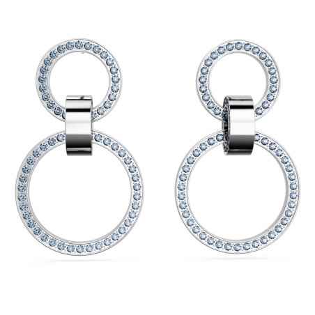 ORECCHINI CERCHI DONNA SWAROVSKI DEXTERA 5663503 Swarovski