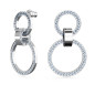 ORECCHINI CERCHI DONNA SWAROVSKI DEXTERA ORECCHINI CERCHI DONNA SWAROVSKI DEXTERA