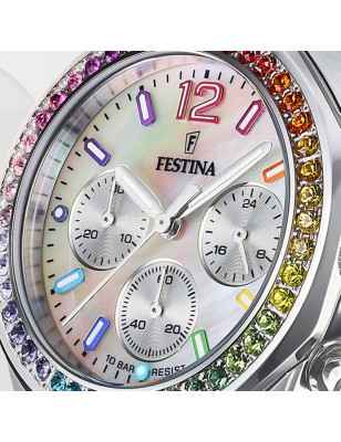 OROLOGIO RAIMBOW DONNA FESTINA BOYFRIEND COLLECTION F20606/2 Festina