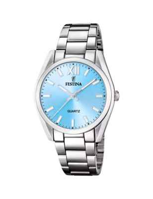 OROLOGIO AZZURRO 36MM DONNA FESTINA BOYFRIEND COLLECTION