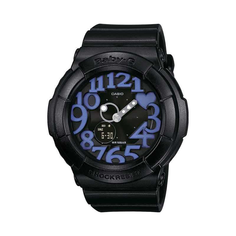 OROLOGIO NERO VIOLA DONNA CASIO BABY-G OROLOGIO NERO VIOLA DONNA CASIO BABY-G