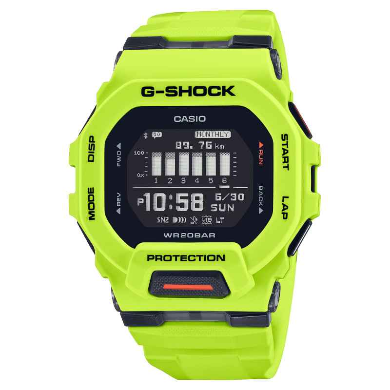 OROLOGIO BLUETOOTH GIALLO LIME UOMO CASIO G-SHOCK OROLOGIO BLUETOOTH GIALLO LIME UOMO CASIO G-SHOCK