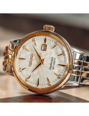 OROLOGIO WHITE LADY COCKTAIL TIME DONNA SEIKO PRESAGE SRE010J1 Seiko