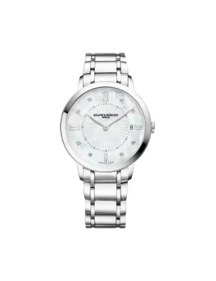 Orologio Madreperla e Diamanti Donna Baume & Mercier Classima