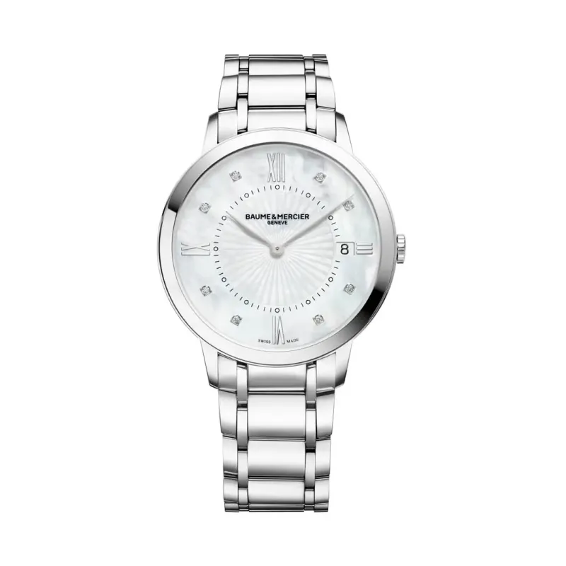 Orologio Madreperla e Diamanti Donna Baume & Mercier Classima