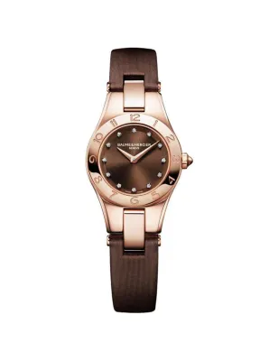 Orologio Linea in Oro rosa e Diamanti DONNA Baume & Mercier 