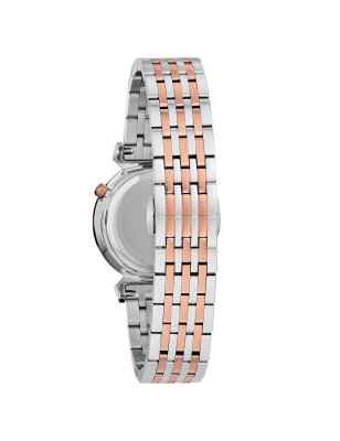 OROLOGIO BICOLORE DONNA BULOVA CLASSIC DIAMONDS 98P192 Bulova