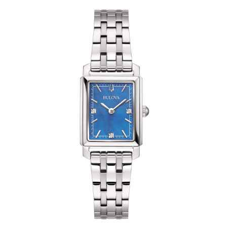 OROLOGIO MADREPERLA DONNA BULOVA CLASSIC DIAMONDS 96P245 Bulova