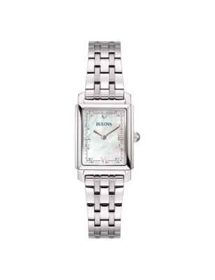 OROLOGIO TANK MADREPERLA DIAMANTI DONNA BULOVA SUTTON 96P244 Bulova