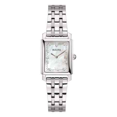 OROLOGIO TANK MADREPERLA DIAMANTI DONNA BULOVA SUTTON 96P244 Bulova
