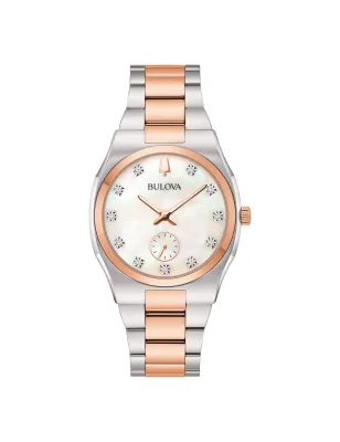 OROLOGIO LADY PICCOLI SECONDI BICOLORE DONNA BULOVA SURVEYOR