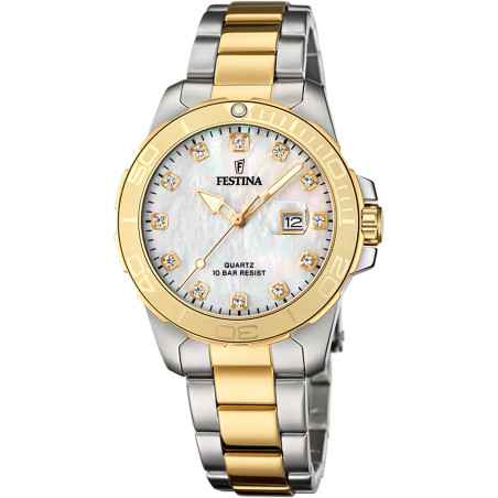 OROLOGIO 34MM BICOLORE DONNA FESTINA BOYFRIEND COLLECTION