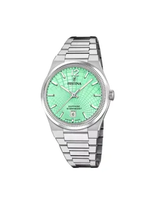 OROLOGIO SWISS MADE RIVÉ VERDE 35MM DONNA FESTINA 