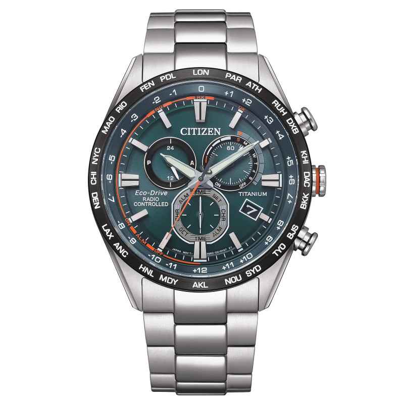 OROLOGIO H660 VERDE UOMO CITIZEN RADIOCONTROLLATO OROLOGIO H660 VERDE UOMO CITIZEN RADIOCONTROLLATO