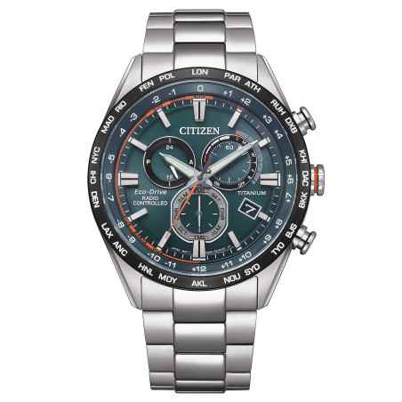 OROLOGIO H660 VERDE UOMO CITIZEN RADIOCONTROLLATO