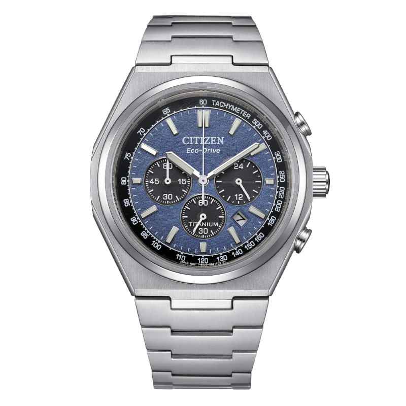 OROLOGIO ECO DRIVE BLU UOMO CITIZEN SUPER TITANIUM