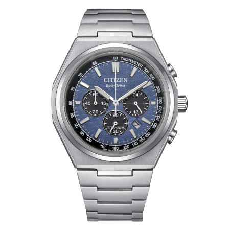 OROLOGIO ECO DRIVE BLU UOMO CITIZEN SUPER TITANIUM