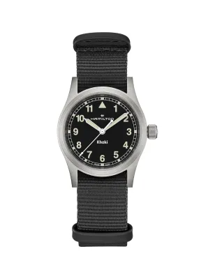 OROLOGIO AL QUARZO 33MM CINTURINO NATO NERO DONNA HAMILTON KHAKI