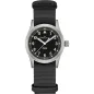 OROLOGIO AL QUARZO 33MM CINTURINO NATO NERO DONNA HAMILTON KHAKI OROLOGIO AL QUARZO 33MM CINTURINO NATO NERO DONNA HAMILTON KHAKI