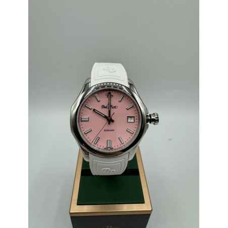 OROLOGIO COMMODOR DATE ROSA ELEGANT DONNA PAUL PICOT 